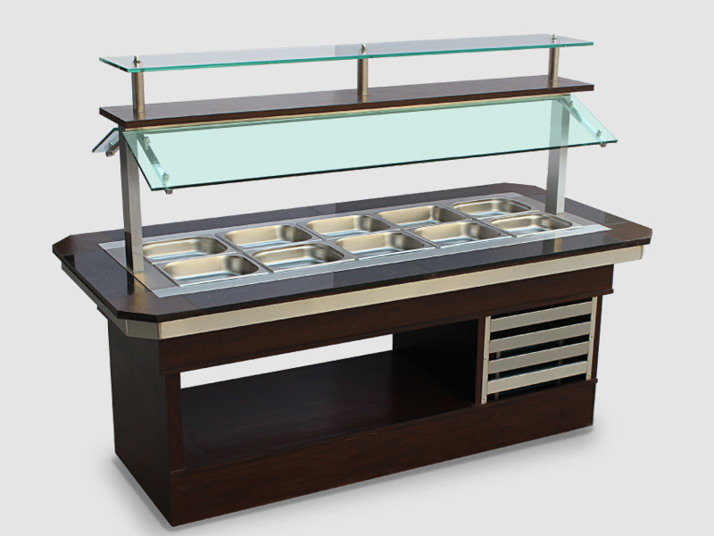 Display Chillers, Salad Bars & Hot Bain Marie